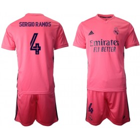 Maillot de Foot Real Madrid Sergio Ramos 4 Enfant Exterieur 2020/21